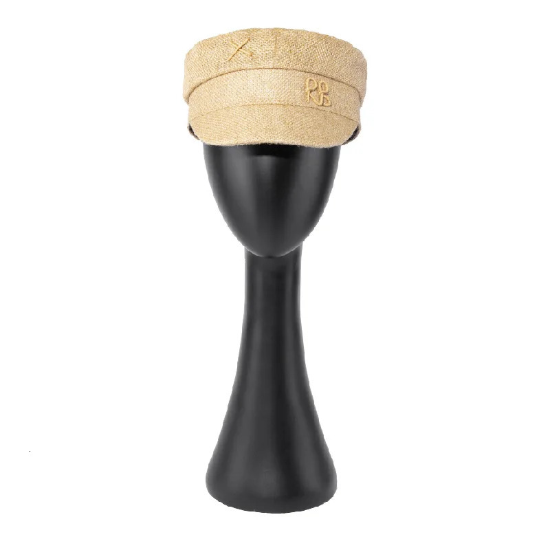 Stylish sboy Cap for Women Woven Straw Hat with Large Head Circumference 251017