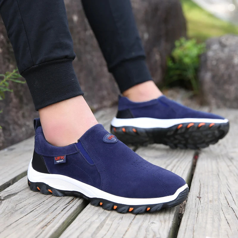 Mens Fashionable Casual Sports Shoes Outdoor Walking and Hiking Shoes Loafers Comfortable Shoes Lightweight Plus Size3850 251014