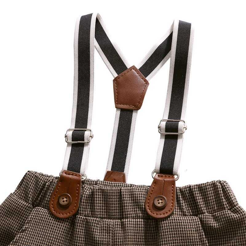 Kids Clothes Boys 1 2 3 4 5 Years Outfits Gentleman Long Sleeve Birthday Boutique Set High Quality Children Spring Cotton Wear 251017