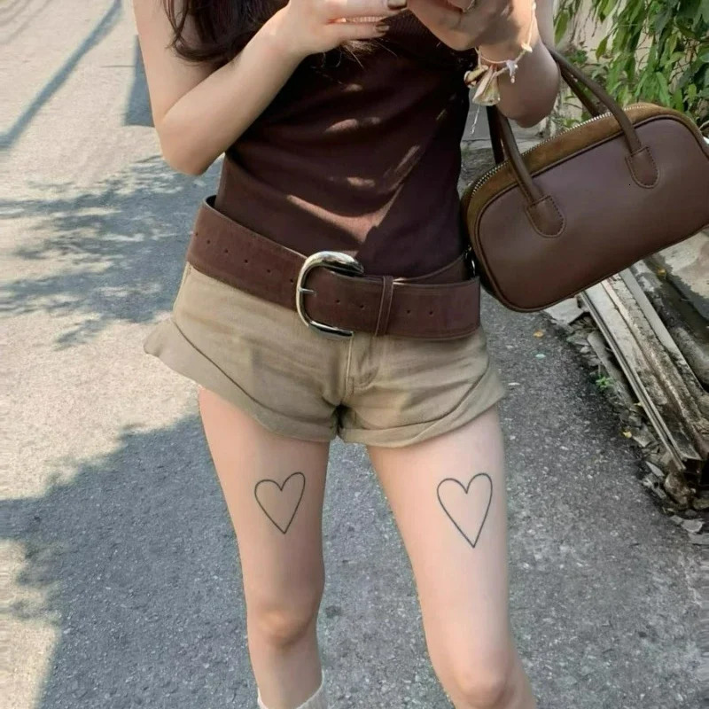 Wide Suede Leather Belt Women Chamois Leather Harajuku Gothic Girls Y2K Leather Belt Pin Buckle Waistband 251016