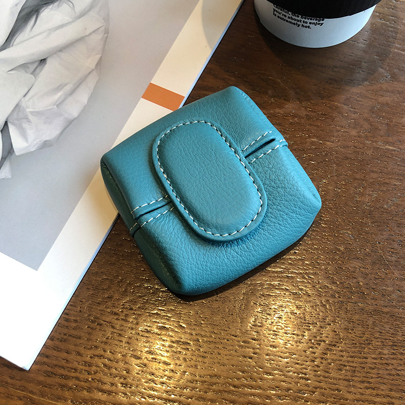 Luxury Brand Designer Bag Gesden Genuine Leather Coin Purse For Women With Buckle, First Layer Cowhide Coin Bag, Key Bag, Portable Small Bag