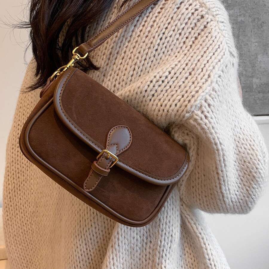 Shoulder Bag Designer Bag Luxury Bag Bags Design Underarm Women's New High-End Fashion Casual Single Shoulder Crossbody Suede Leather