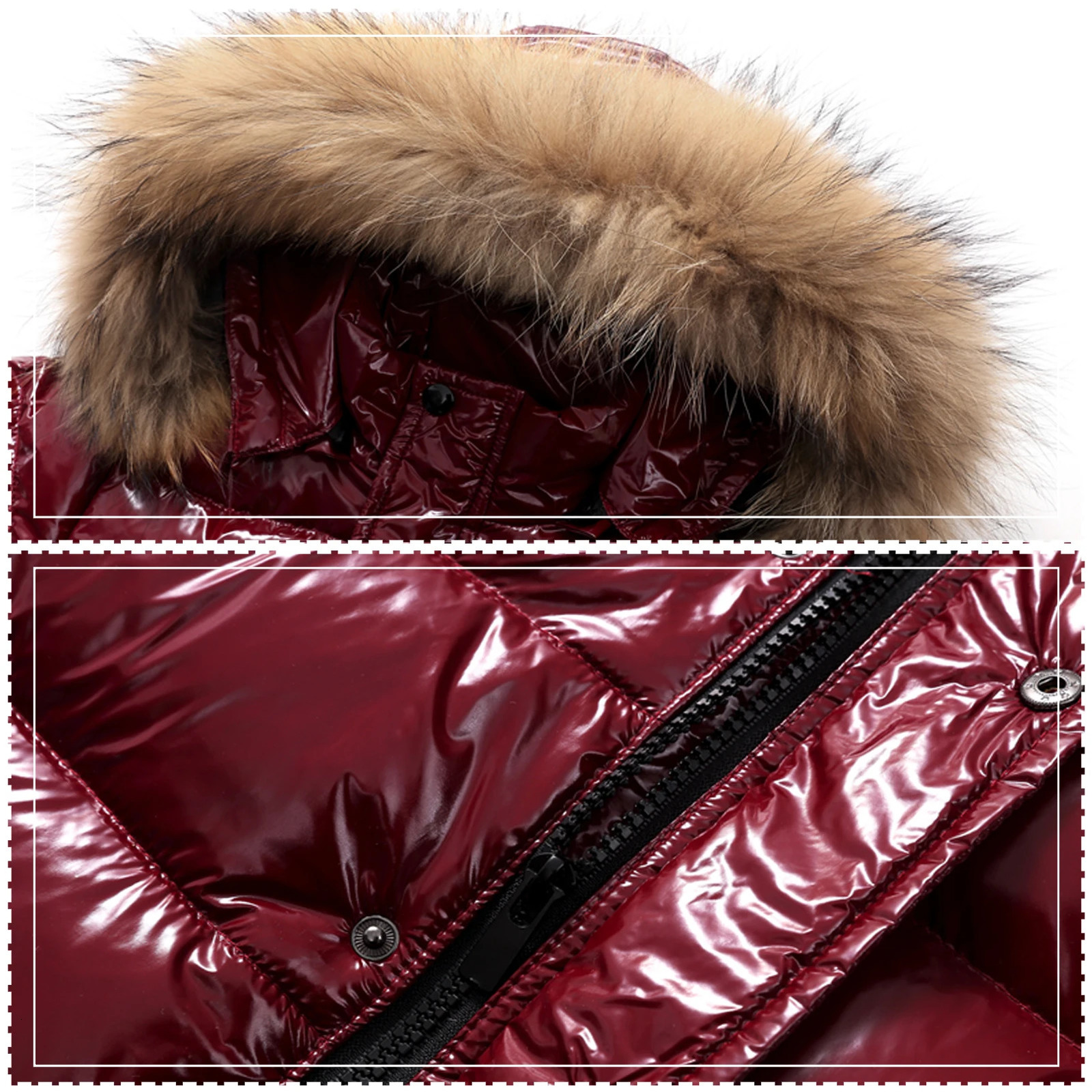 AMUR LEOPARD Childrens Down JacketThick Warm Kids Down CoatHood Boys Girls Puffer OutwearWindproof Teenagers Winter Jacket 251015