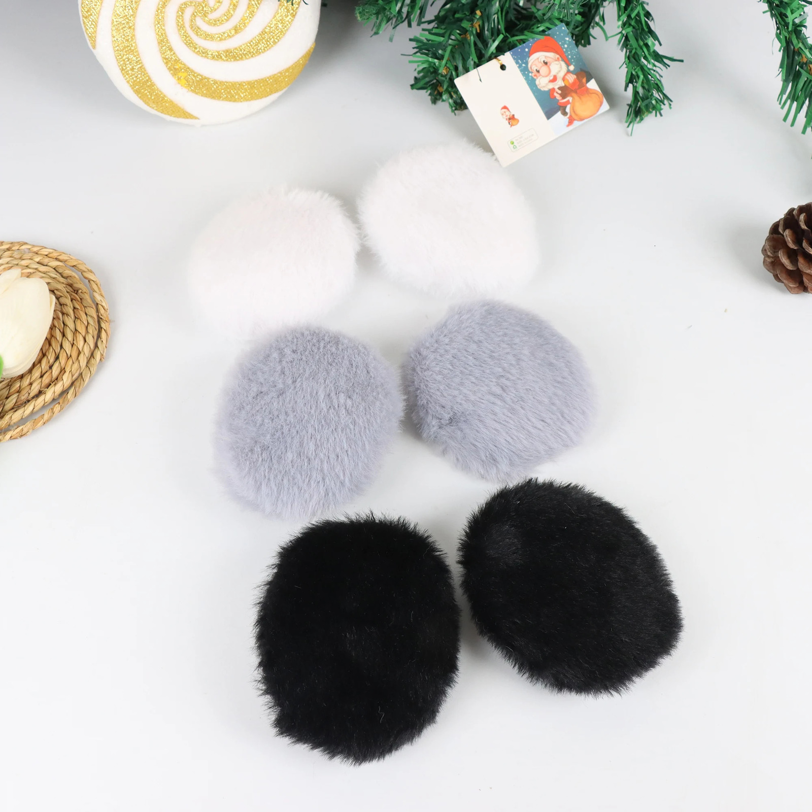 Unisex Outdoor Furry Earmuffs Without Ear Warmers Winter Earmuffs Windproof Ear Protection Earmuffs Christmas Gifts 251014