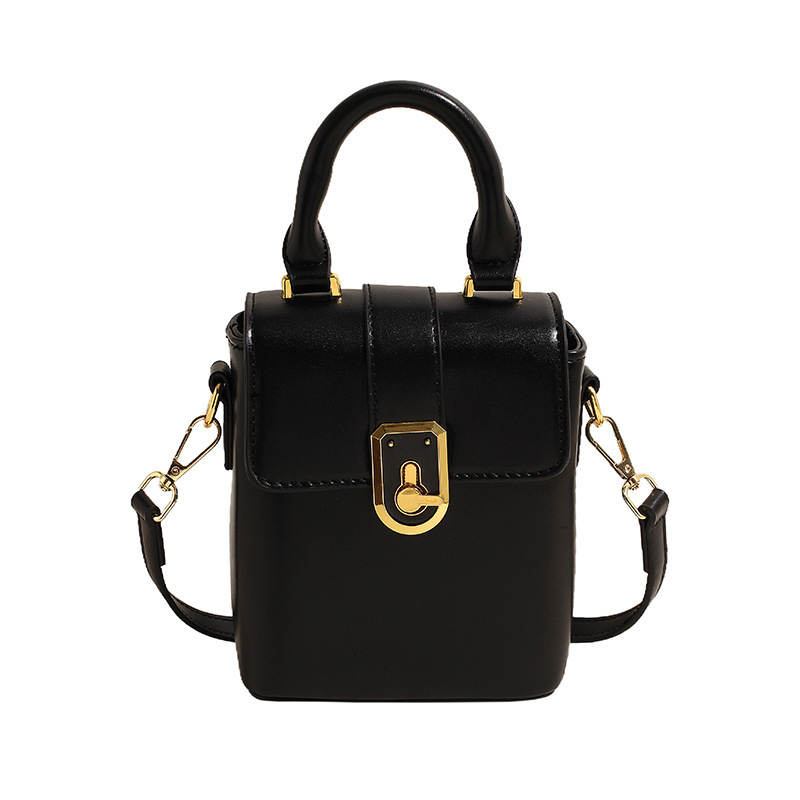 Luxury Brand Designer Bag High-End Simple Handbag Small Square Bag 2024 New Commuter Shoulder Women's Bag Phone Crossbody Bag