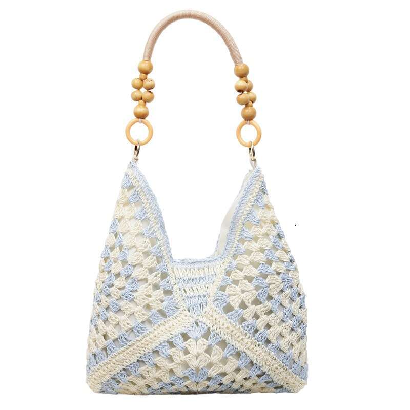 Designer Bag Luxury Bag Super Popular Ins Lazy Woven Straw For Shoulder Bag Women Large Capacity Bohemian Style Vacation Beach