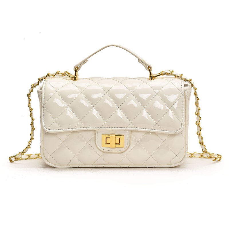 Luxury Brand Designer Bag Style Single Shoulder Bag High-End Quilted Chain Handbag Small Square Bag Light Luxury Niche Style Single Shoulder Crossbody