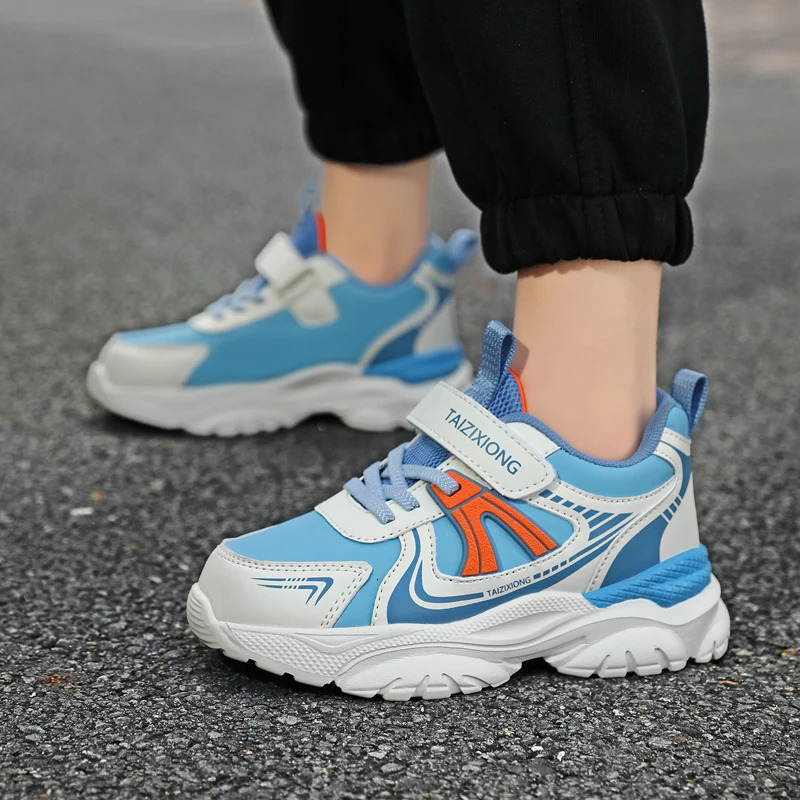 Kids Sneakers Casual Sports Shoes for Children PU Leather Sneakers Boys Fashion Printed Running Shoes Trainers 251014