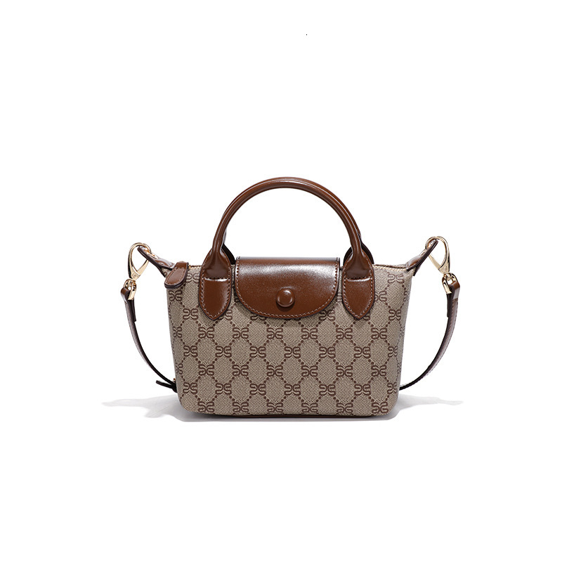 Luxury Brand Designer Bag 2025 Summer New Luxury Vintage Dumpling Bag Daily Commute Versatile Crossbody Handheld Women's Bag Textured Shoulder Ba