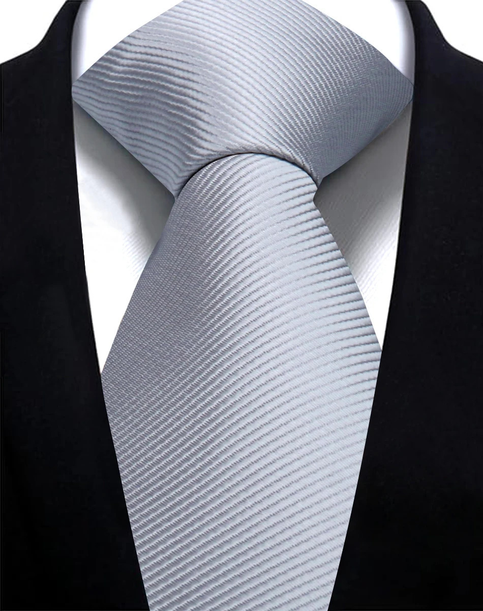 Solid Tie 75cm Necktie For Men Fashion Wedding Ties Slim Blue Gray Classic Neckties Men Business Jacquard Woven Classic Gravats 251014