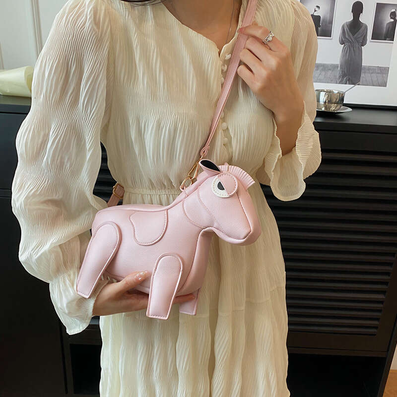 Designer Bag Luxury Bag Women's Shoulder Bag Fashion Design Cute Doll Quirky Personality Shoulder Cartoon Style Crossbody Pony