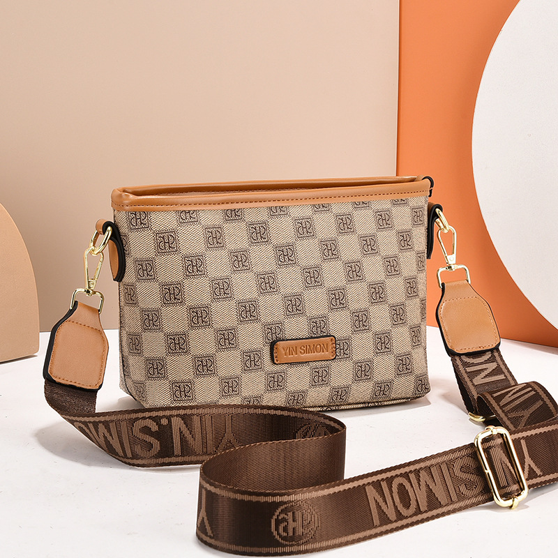 Luxury Brand Designer Bag 2025 New High-End Women's Shoulder Crossbody Bag PU Fashion Small Square Dumpling Bag Women's Bag