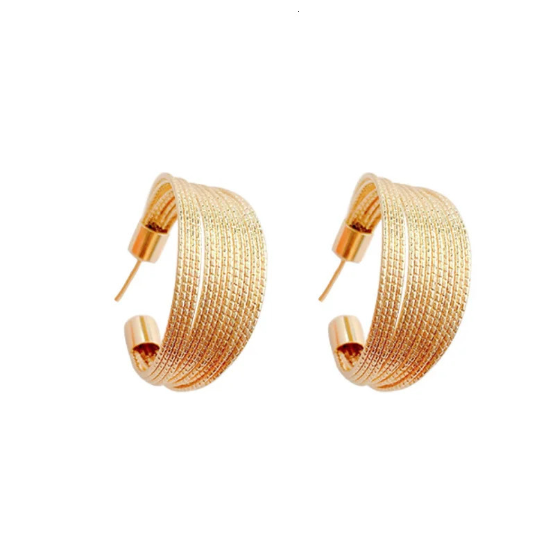 Fashion Trend Unique Elegant Delicate Retro Exaggerated Multilayer Stud Earrings Women Jewelry Party Gifts Wholesale 251013