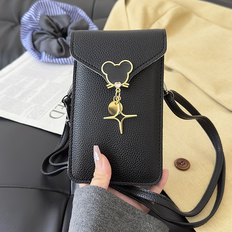 Luxury Brand Designer Bag Small Bag For Phone And Keys, Women's Phone Bag 2025 New Model, Single Shoulder Crossbody Bag, High-Quality Texture Ver