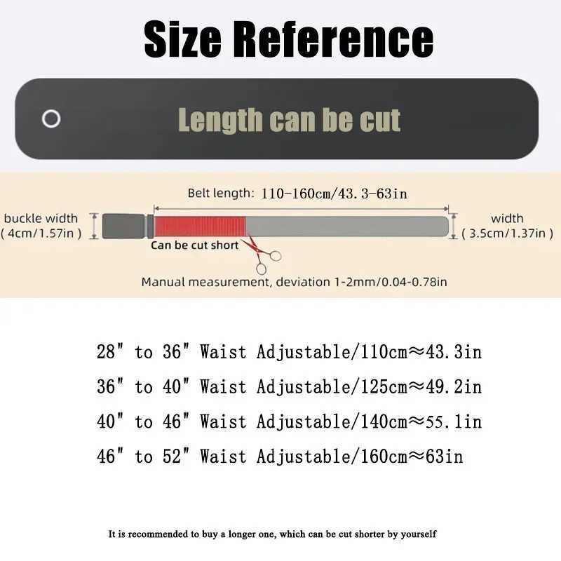 Fashion Mens Belt Mens Designer Belts Alloy Automatic Buckle Canvas Belt Sports Belt Large Size 110160cm Automatic Belt W251018