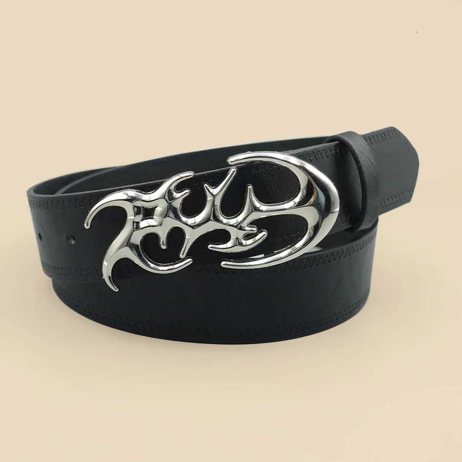 Classic Black Pu Leather Belt with Silver Buckle Thin Pu Leather Casual Pin Buckle Belt for Pants Jeans and Dresses W251018