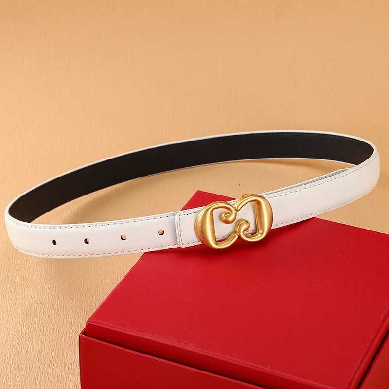 2025 New Thin 25mm Women belt Famous Style Metal Buckle Brand women Belt Leather fashion Luxury Belts for women Strap jeans W251018