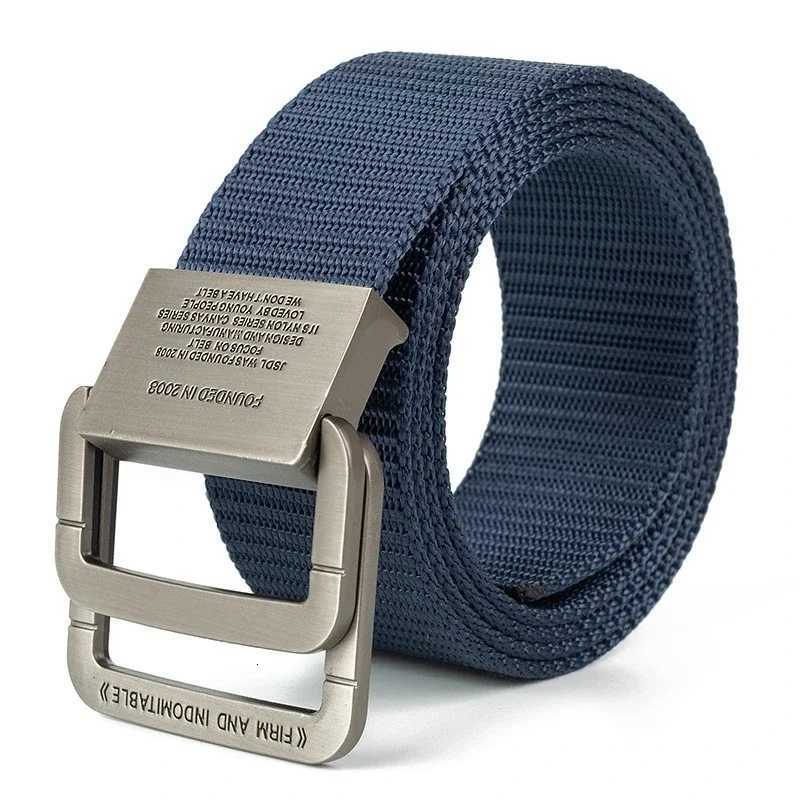 Men Belts Automatic Buckle Metal Webbing Belts for Men Women Canvas Nylon High Quality Strap Casual Outdoor Sports Students W251018