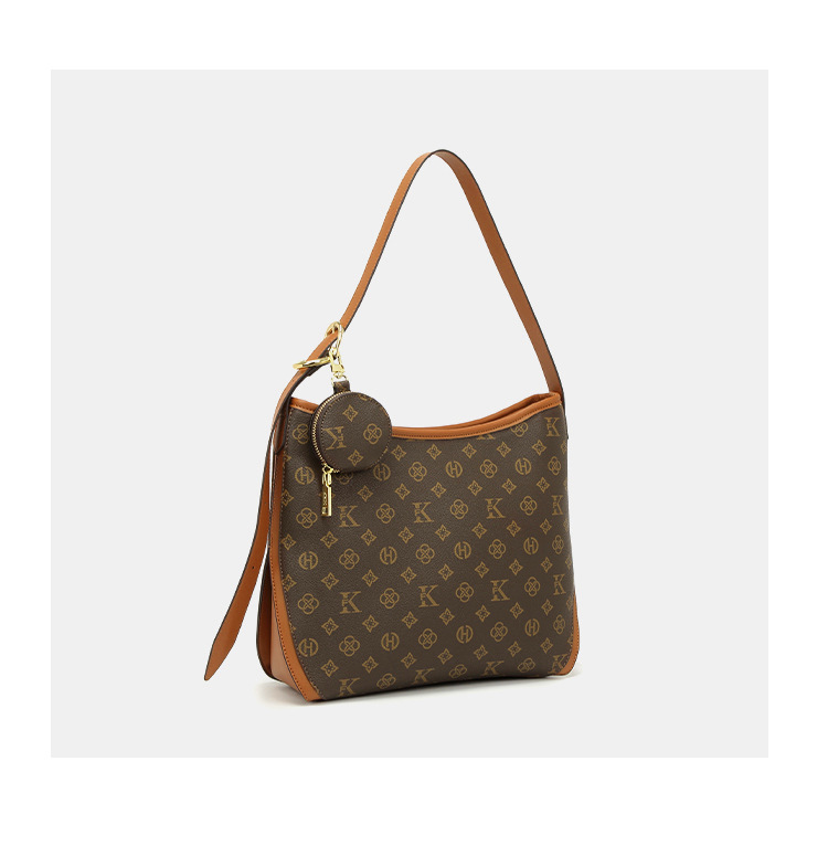 MKF designer bag high quality Large capacity classic printed tote bag vintage commuting trend shoulder bag