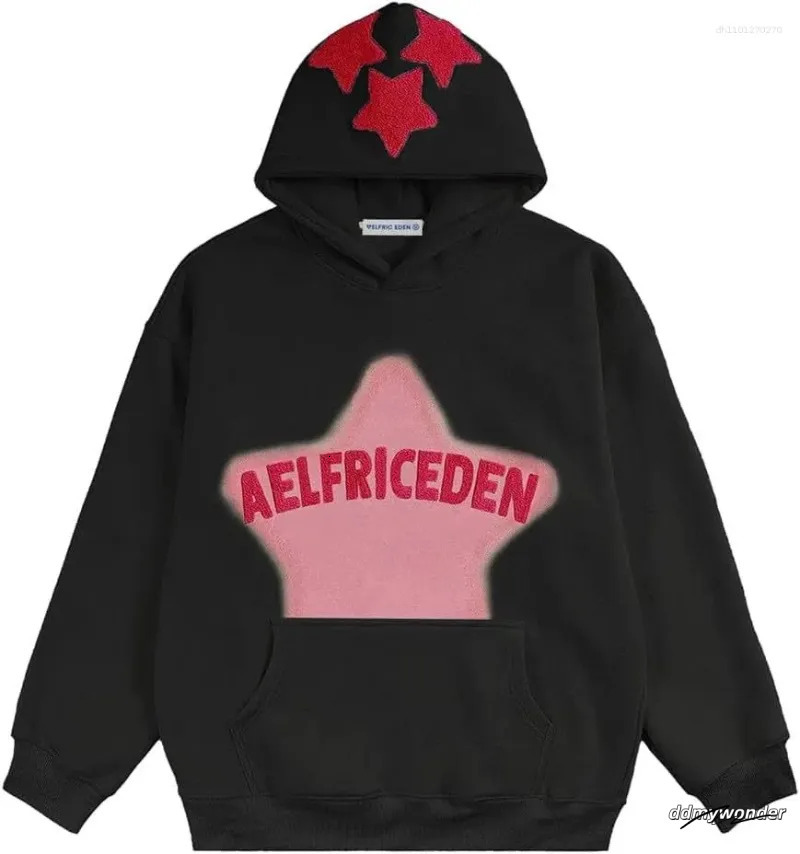 Men's Hoodies Spring Hip-Hop Street Graffiti Hoodie For Men Clothes Women Retro Casual Sports Couple Ddmywonder