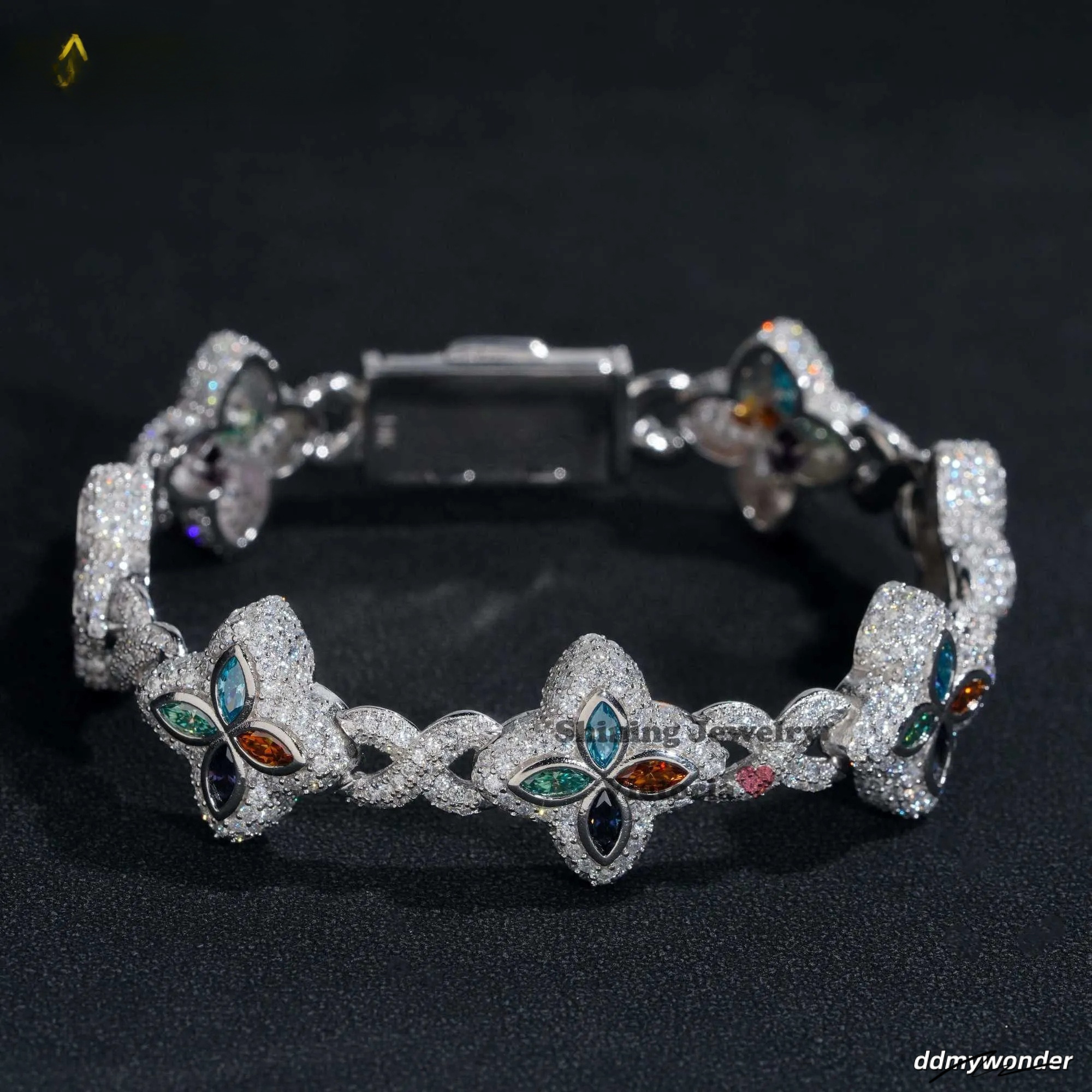 10K Vvs2 - D White Gold Emerald Cut Moissanite Engagement Solitaire Dia Wedding For Women Bridal Ring Ddmywonder