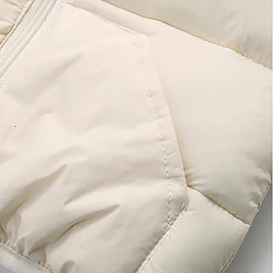 Autumn Winter Kids Leisure Hooded Down Jacket For Girls Parka Baby Boys Warm Coats Zipper Outerwear Childrens Clothing 251017