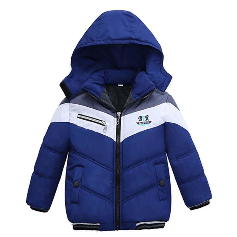 Autumn Winter Baby Boys Jacket For Boys Children Jacket Kids Hooded Warm Outerwear Coat For Boy Clothes 2 3 4 5 Yrs 251017