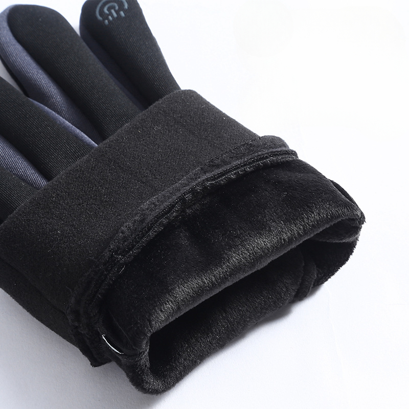 Winter Sports Warm Gloves Men Women, Waterproof Cycling for Couples, Windproof and Cold-Proof Driving Gloves, Non-Slip Touchscreen