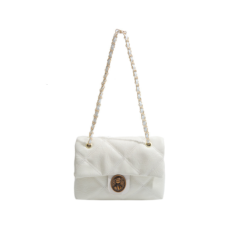 Luxury Brand Designer Bag Fashion Pleated Underarm Bag For Women 2025 Spring New Embroidered Quilted Chain Bag Stylish Single Shoulder Bag