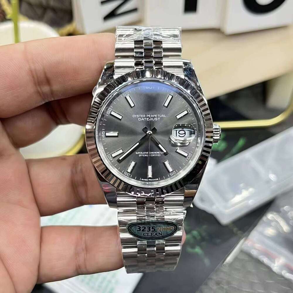 36/41mm Highest Quality Luminous 3235 Movement with Card ETA 904L Stainless Steel Sapphire Cleaning Factory Robot DJ Watch