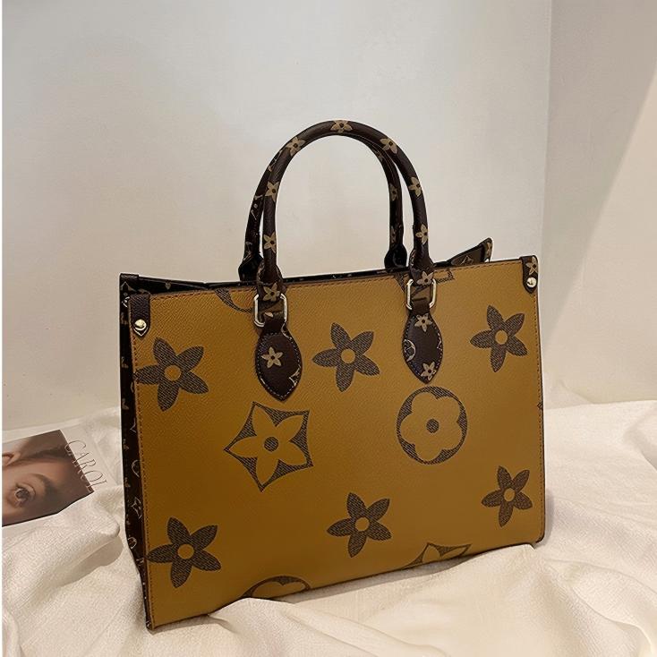 Free shipping Womens new fashionable versatile handbag with simple design large capacity shoulder bag