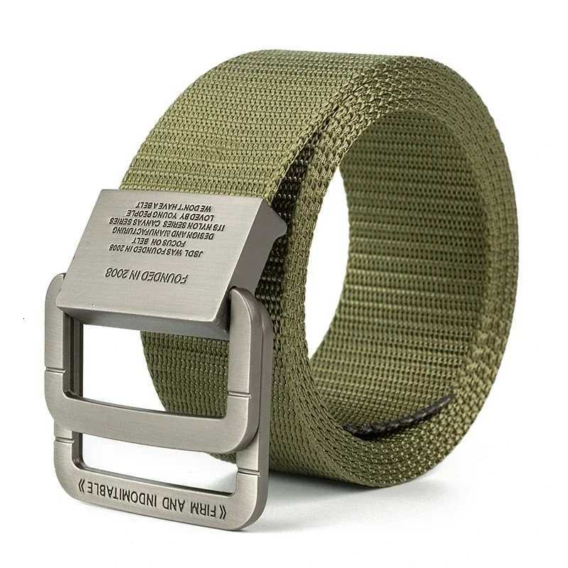 Men Belts Automatic Buckle Metal Webbing Belts for Men Women Canvas Nylon High Quality Strap Casual Outdoor Sports Students W251018