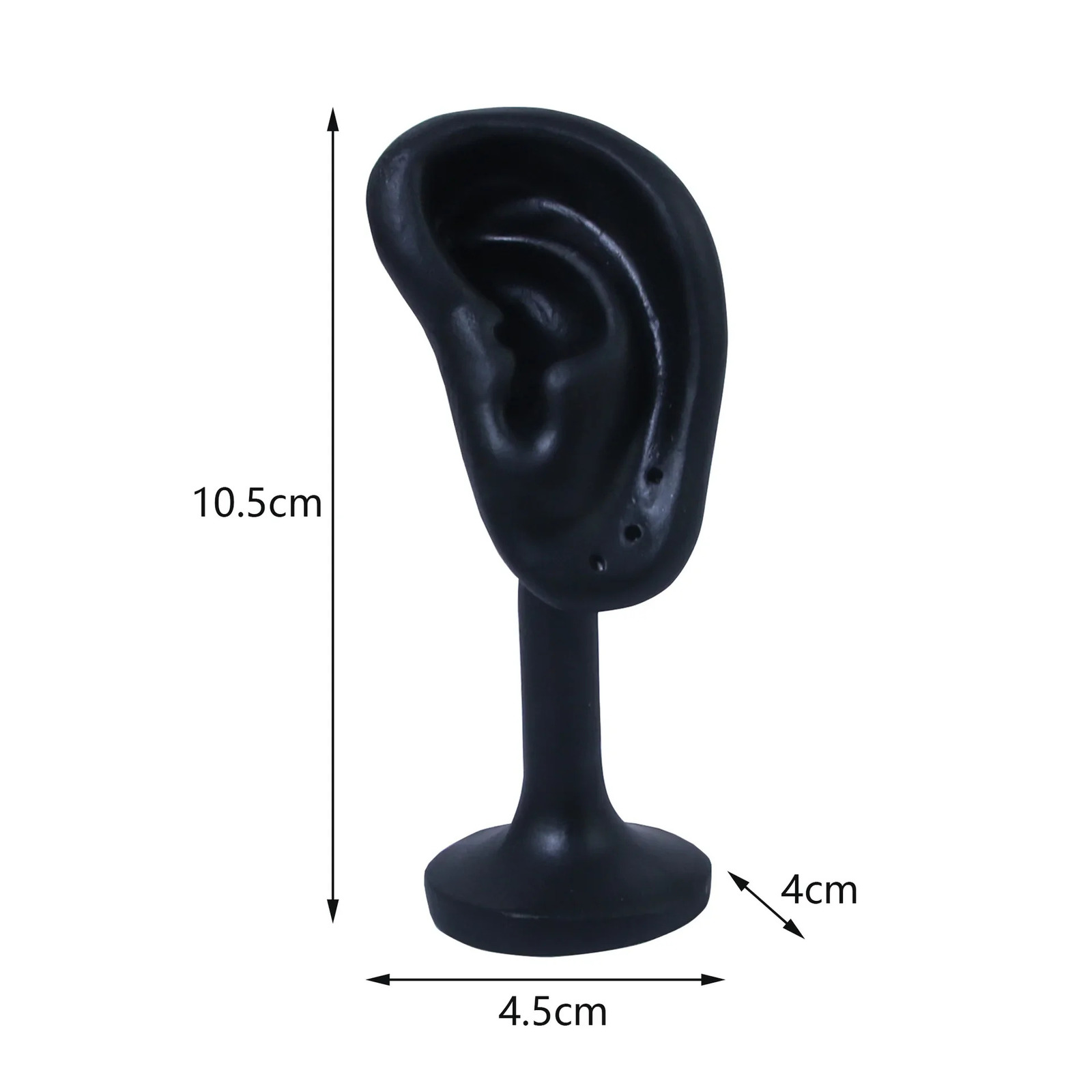 Resin Portable Earring Display Stand Jewelry Rack Ear Shaped Ear Studs Organizer Holder Rack for Earrings Display Tool 251016
