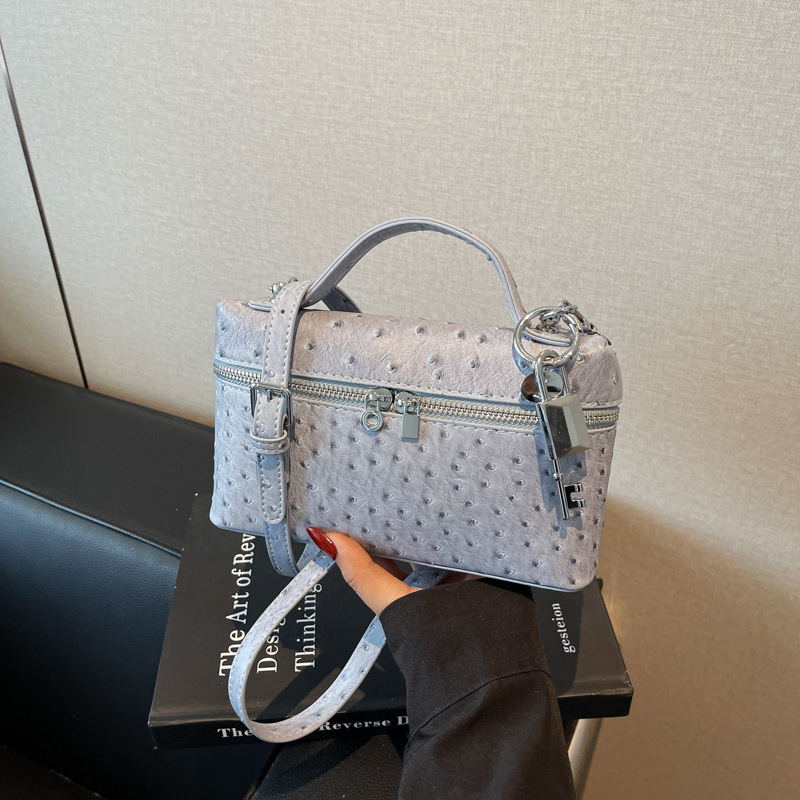 Luxury Brand Designer Bag Casual Lunch Box Bag For Women 2025 Summer High-End Handheld Makeup Bag Simple Luxury Crossbody Shoulder Bag For Women