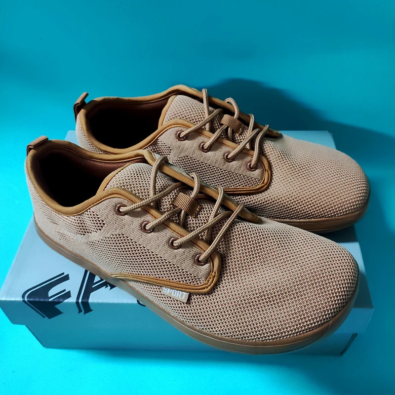 Summer Mens Shoes Male sneakers Barefoot Minimalist Women Wide Toe Lace Up Sports Shoes with Loose Comfortable Walking Shoes 251015