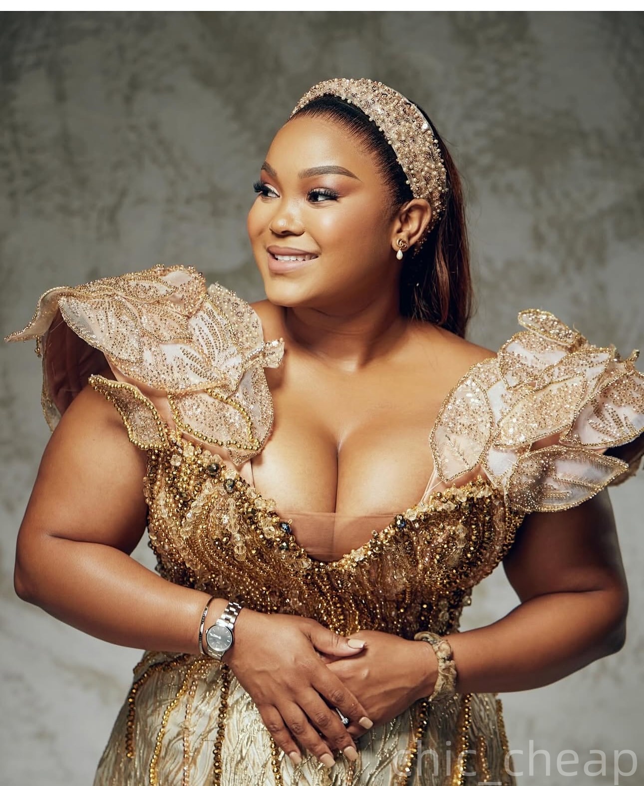 Gold Mermaid Prom Dresses 2025 Beaded Crystals Florals Satin Evening Formal Party Second Birthday Engagement Gowns Plus Size Dress For Special Occasio