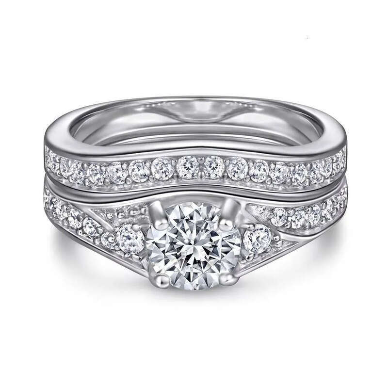 Bridal Wedding Engagement Ring Setting Sterling Sier Jewelry Cubic Zirconia