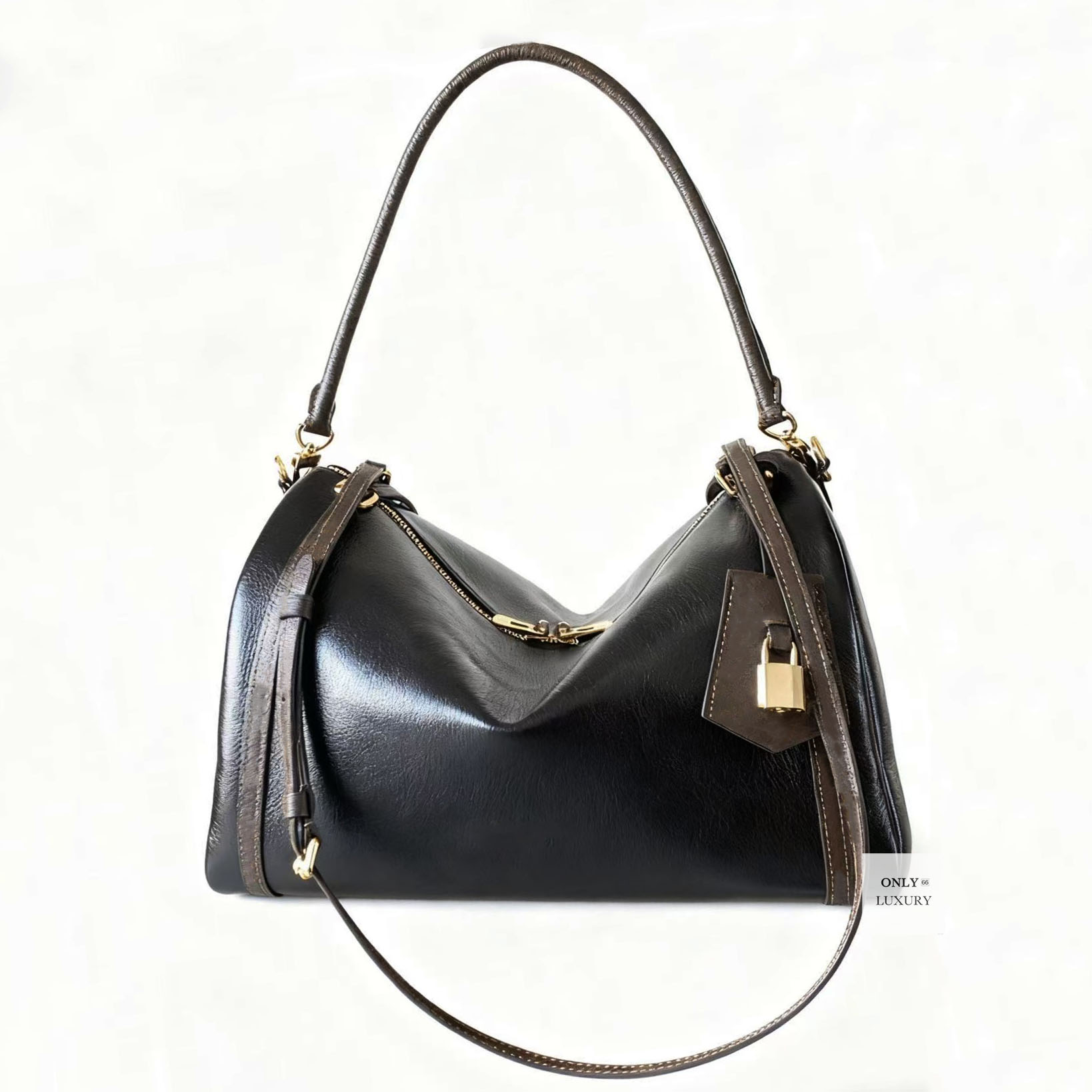 Luxury designer travel bags bowling handbags shoulder bag real shiny genuine leather suede women men MM PM clutch hobo crossbody tote purse wallet 7A high quality