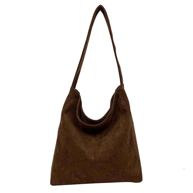 Designer Bag Luxury Bag New Suede Commuter For Women, Niche Texture Tote Bag, Large Capacity Versatile Shoulder Bag Shoulder Underarm