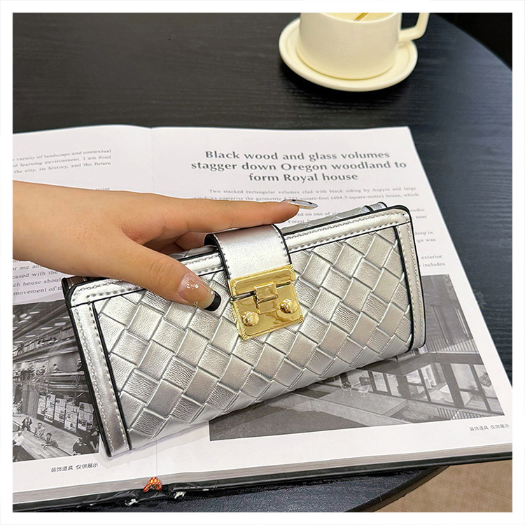Luxury Brand Designer Bag Women's Long Wallet Classic Short Wallet Trendy Multi-Card Slot Card Holder