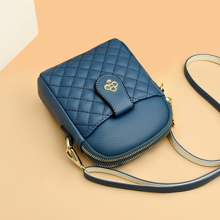 Luxury Brand Designer Bag New Simple Versatile Shoulder Bag Four Seasons Women's Mini Phone Bag Quilted Exquisite Fashion Crossbody Bag