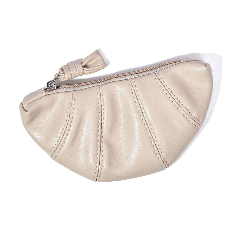 Luxury Brand Designer Bag Korean Version Ins Croissant Bag Niche Texture Croissant Bag Dumpling Bag Large Capacity Coin Purse Female Casual Solid Colo