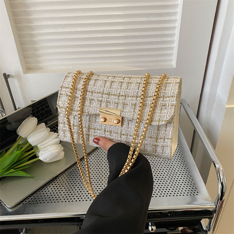 Luxury Brand Designer Bag 2025 New Trendy Casual Crossbody Bag For Women, Simple Casual Shoulder Bag, Trendy Small Square Bag For Women