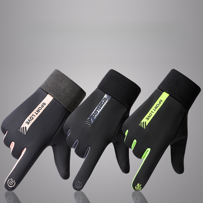 Winter Sports Warm Gloves Men Women, Waterproof Cycling for Couples, Windproof and Cold-Proof Driving Gloves, Non-Slip Touchscreen