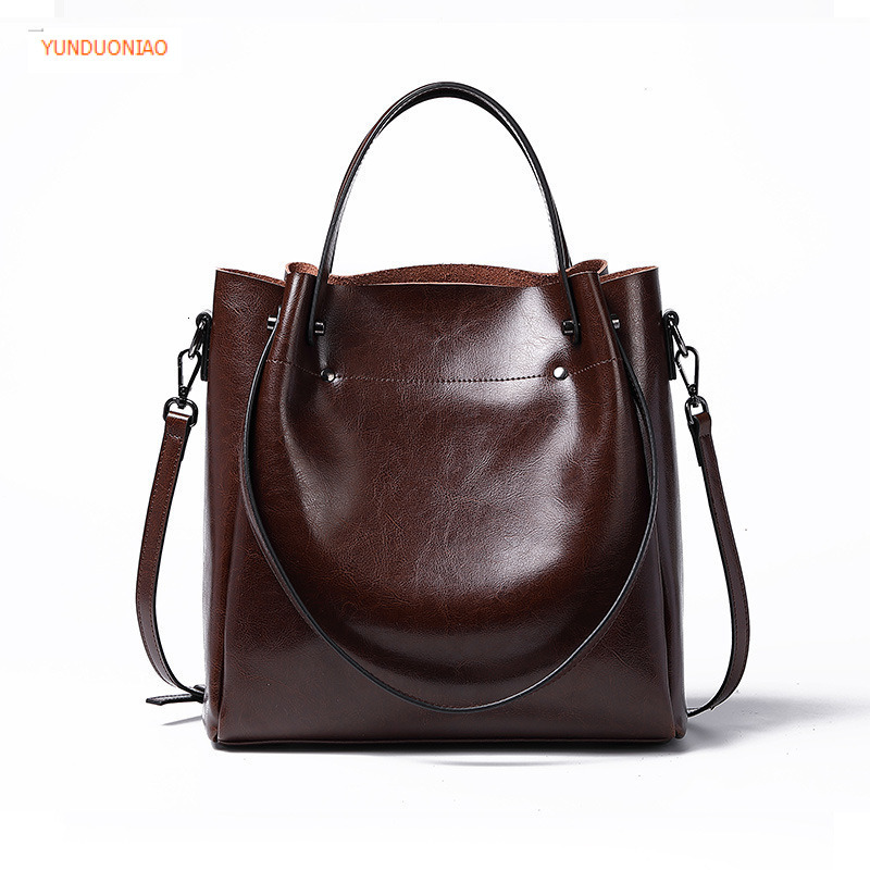 New cowhide women's shoulder bag luxury handbag new autumn and winter designer bag large capacity genuine leather women's crossbody bag