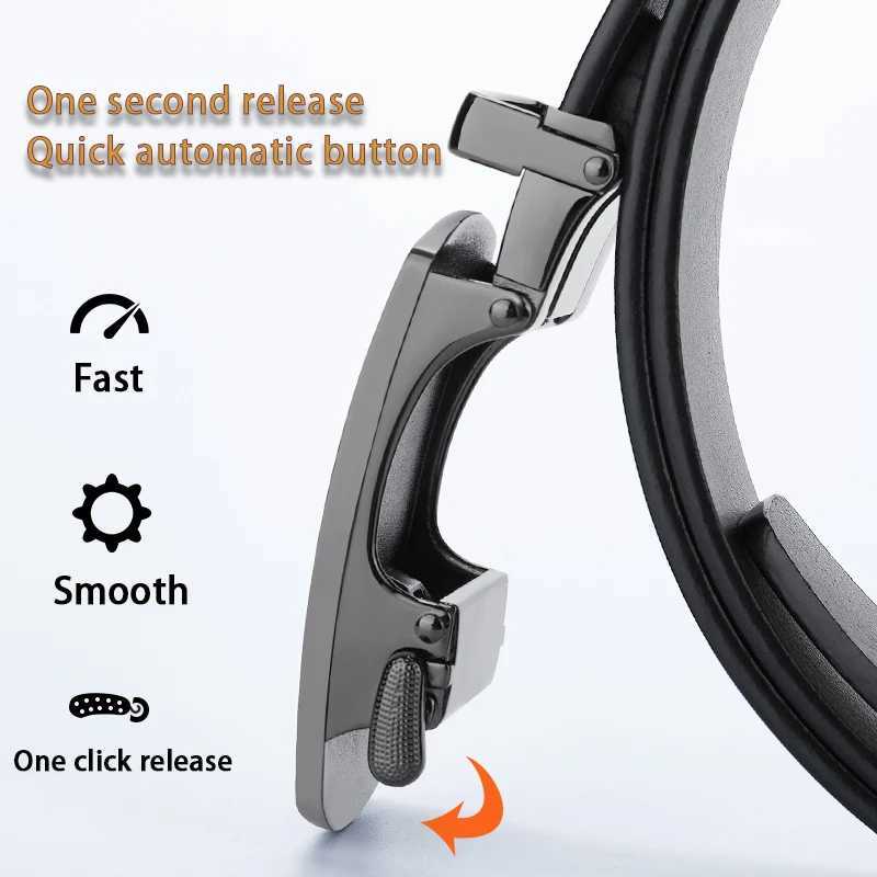 Men Belt Genuine Leather belt for men Alloy buckle ratchet belts Men Designer Belt Automatic belts W251018