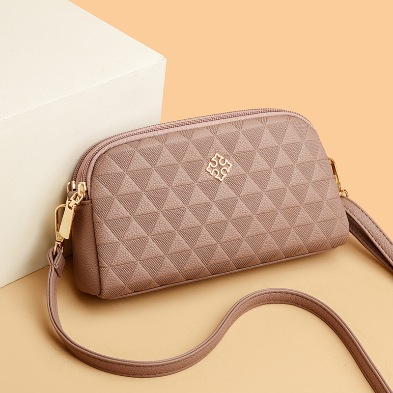 Luxury Brand Designer Bag Autumn Winter New Crossbody Shoulder Bag Fashion Quilted Women's Small Square Bag Niche Clutch Fashion Versatile