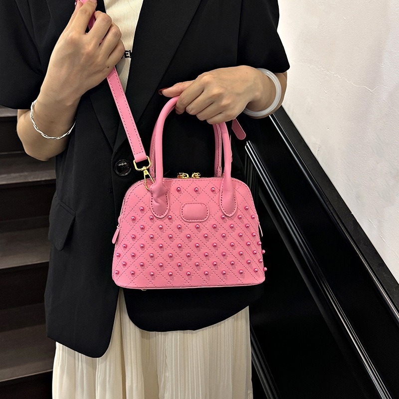 Luxury Brand Designer Bag Minimalist Small Bag 2025 Autumn New Solid Color Trendy Chain Crossbody Bag Stylish Shoulder Bag Handheld Small Square Bag