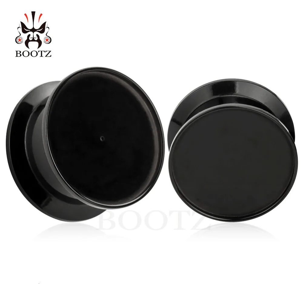 KUBOOZ Acrylic Custom Ear Plugs Tunnels Piercing Body Jewelry Gauges Expander Sell By Pair 630mm Fashion Earrings For Gift 251008