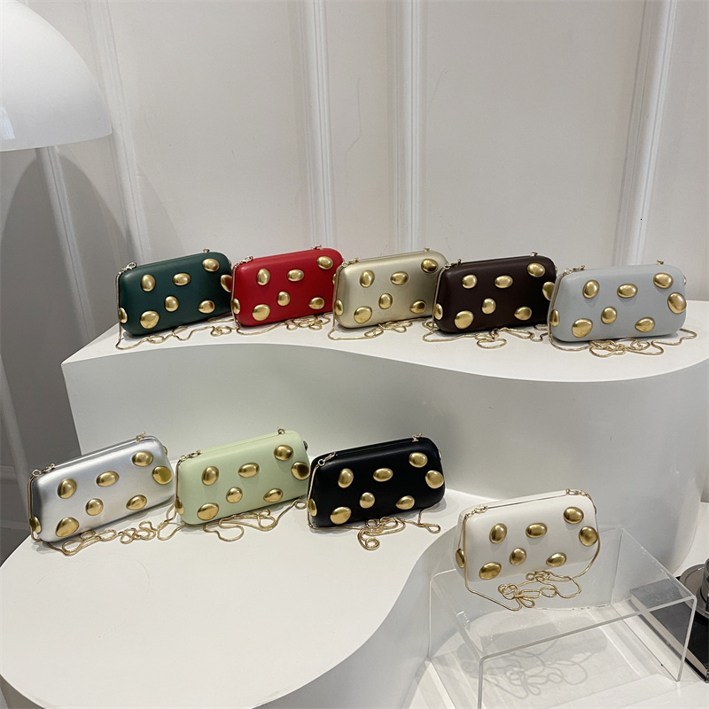 Luxury Brand Designer Bag 2025 New Niche Handheld Evening Bag Fashion Chain Shoulder Crossbody Bag Design Box Bag